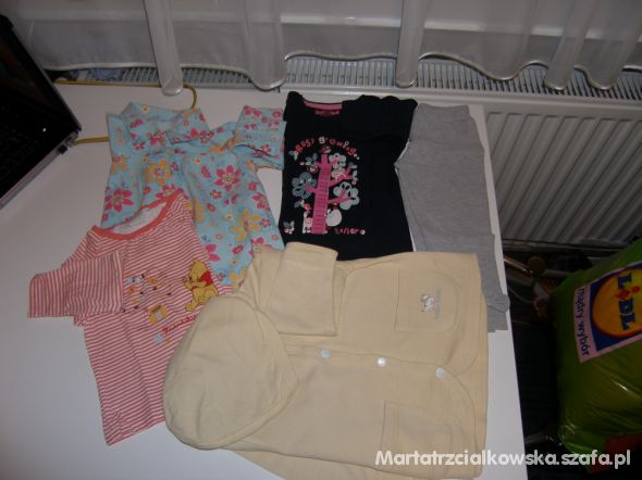 Getry bluzki i koszula dla dziewczynki