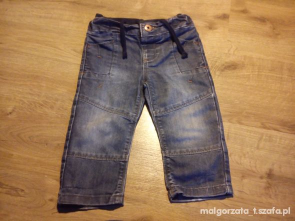 Spodnie jeansowe rozm 92