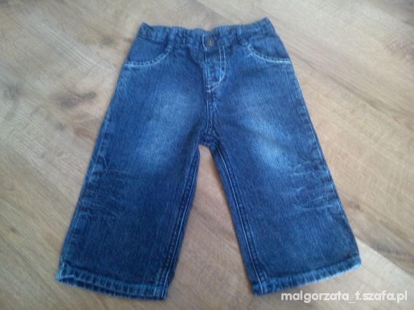 Spodnie jeansowe marki Mother Care rozm 68