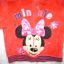 Disney czerwona welurowa bluza roz 2 3 lata 92 98