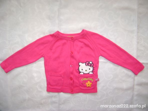 Hello Kitty różowy roz 12 18 msc 80 86 cm