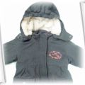 Plaszczyk cieplutki z futerkiem r 74