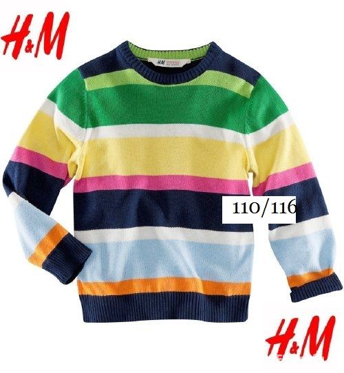 Sweterek H&M 110 116