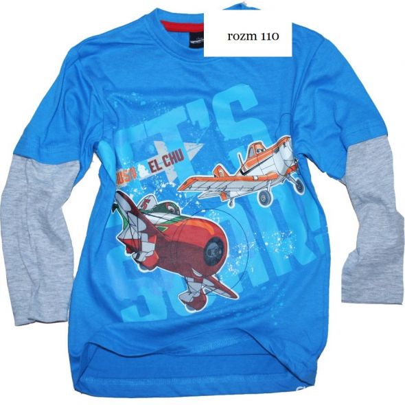 BLUZKA PLANES DISNEY SAMOLOTY 110