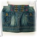 Śliczna mini spódniczka jeansowa Tape a l oeil 62