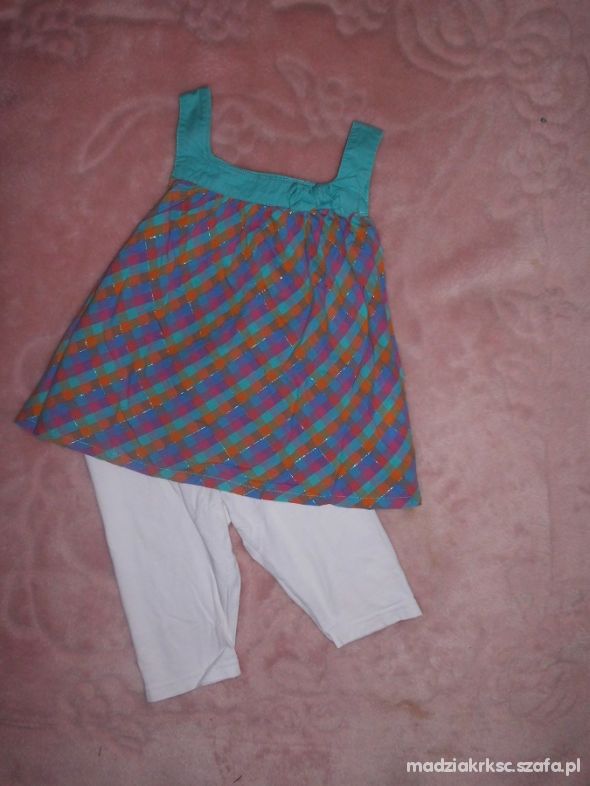 h&m komplet 98 I 104cm tunika kokakrda