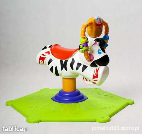 Skoczek zebra Fisher Price