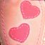 sandałki różowe dziewczęce serca 22 rozmiar 14 cm