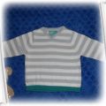 Sweterek w paseczki rozmiar 68