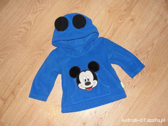 MICKEY MOUSE SŁODKI POLAREK Z USZKAMI