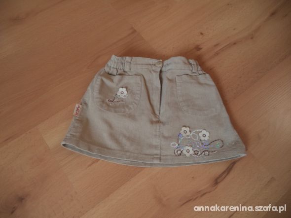 spódnica sztruksowa 110