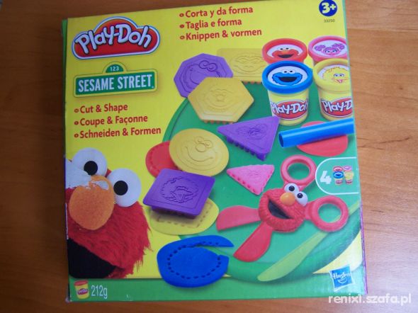 PLAY DOH ulica sezamkowa zestaw do ciastoliny