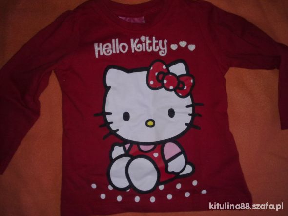 HELLO KITTY CZERWONA