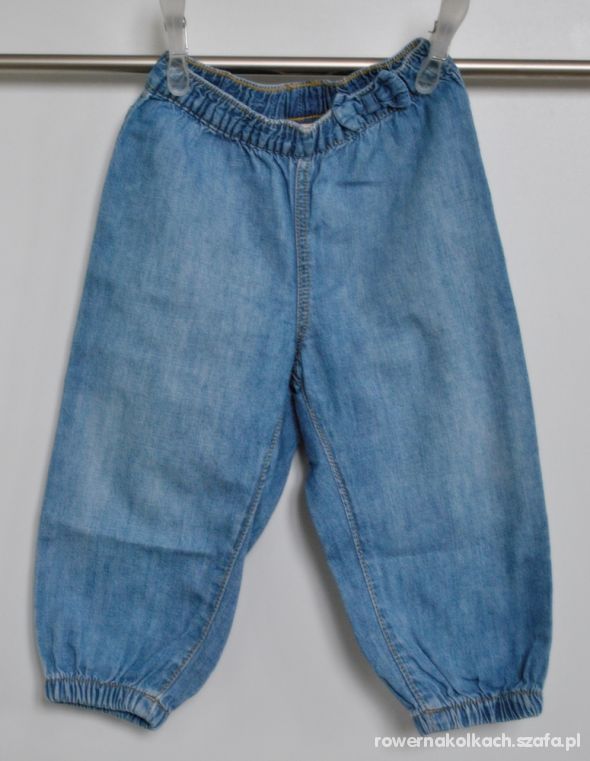 H&M jeansowe spodnie rozmiar 80