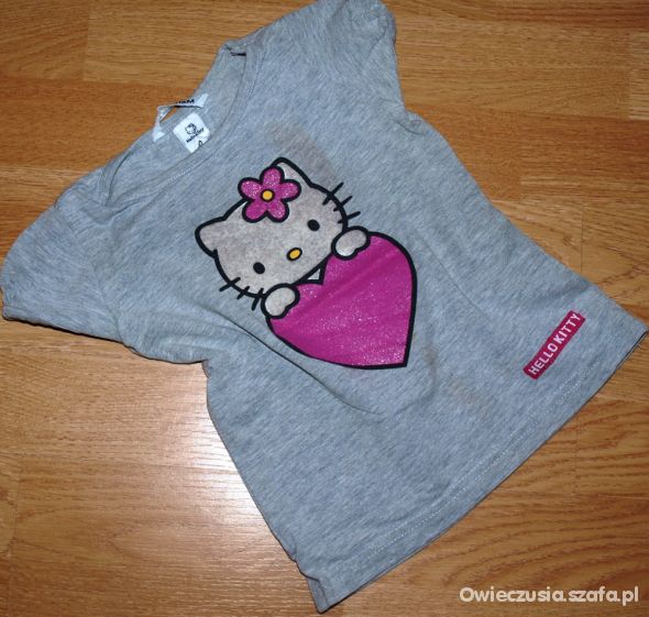 Śliczna bluzeczka Hello Kitty 92 98
