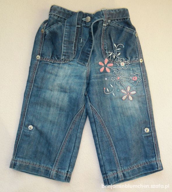 Spodnie jeansowe Mothercare 74 80cm