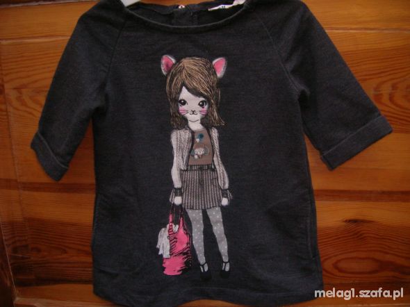 H&M Ciekawa sukienka 92