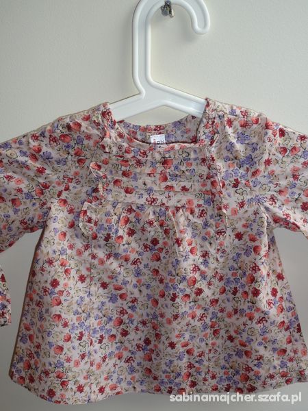 Bluzka koszulowa w kwiatuszki Zara