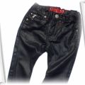 spodnie skora h&m 92 woskowane mega
