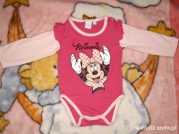 Disney myszka Minnie body 68