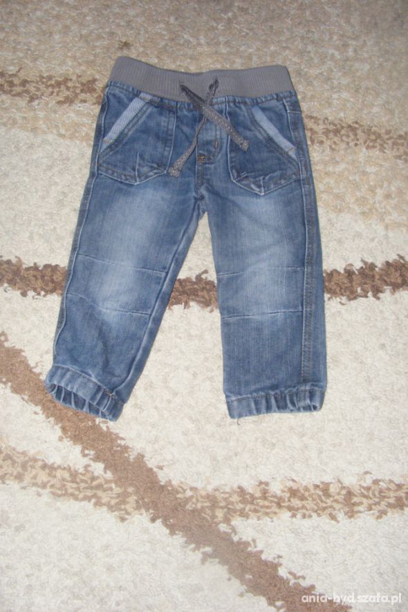 Zestaw spodni jeansowych dla chłopca 18 24 msc