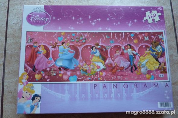 Puzzle Disney Księżniczki CLEMENTONI 160 elementów