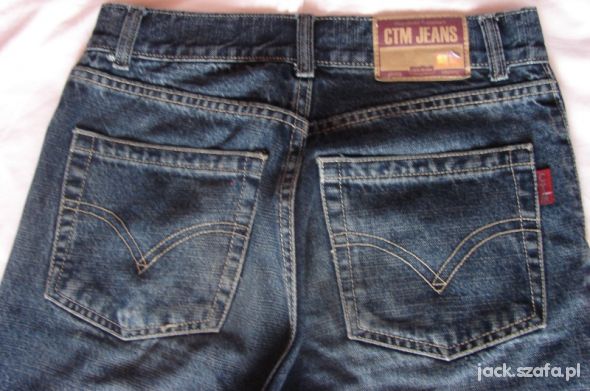 SPODNIE JEANSOWE CTM pas 70