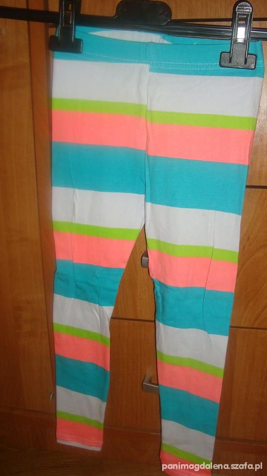 nowe legginsy paski