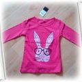 nowa bluzeczka królik 3 4 latka