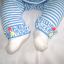 Baby Legginsy falbanki roz 3 6 msc