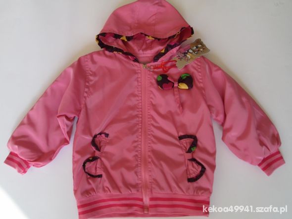 Różowa kurteczka dla dziewczynki XU KIDS