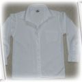 Biała koszula chłopięca r 128