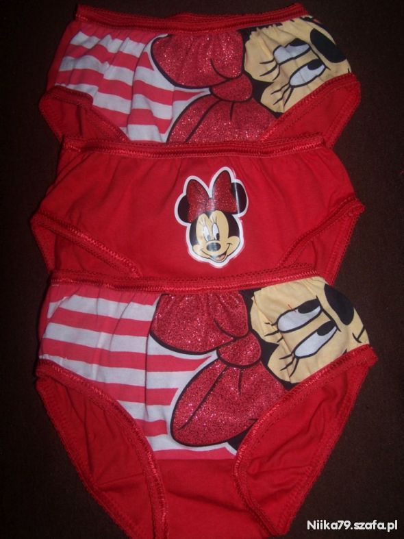 Nowe Majteczki Minnie 2 do 3 lat
