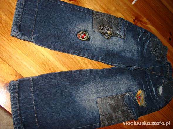 spodnie jeansowe 116