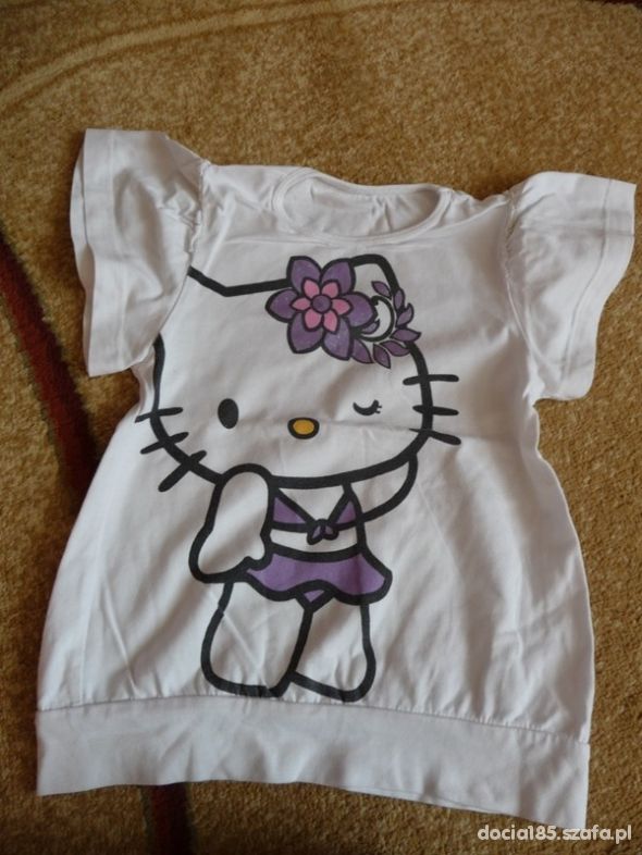 2 sztuki hello kitty od 4 do 6 lat