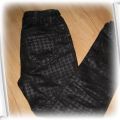 H&M spodnie rurki w pipetkę czarne j nowe 116