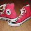 CONVERSE WYSOKIE TRAMPKI MALINOWE