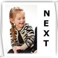 Sweterek Next zebra 104 110 nowy