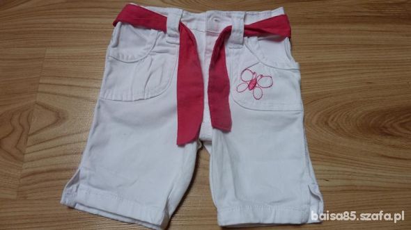 białe spodnie 3 6 msc