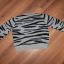 Sweterek Next zebra rozm 110 cm