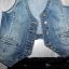 Świetna jeansowa kamizelka marki HM 45 latek
