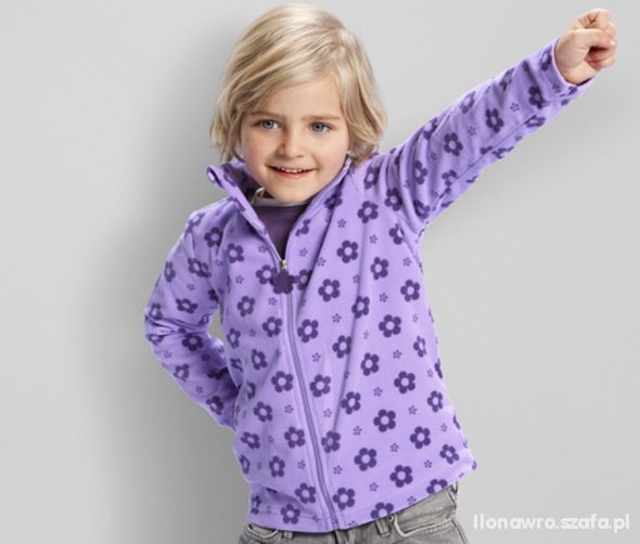 TCM Tchibo 98 104 fioletowa bluza