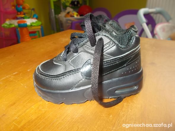 czarne air max rozmiar 20 boskie