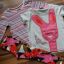 NEXT 116 2 pak bluzek i legginsy bunny nowe