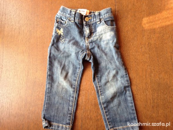 Spodnie jeansy rurki Old Navy r 98