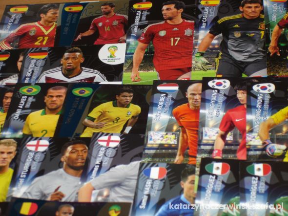 Karty kolekcjonerskie FIFA WORLD CUP Brasil