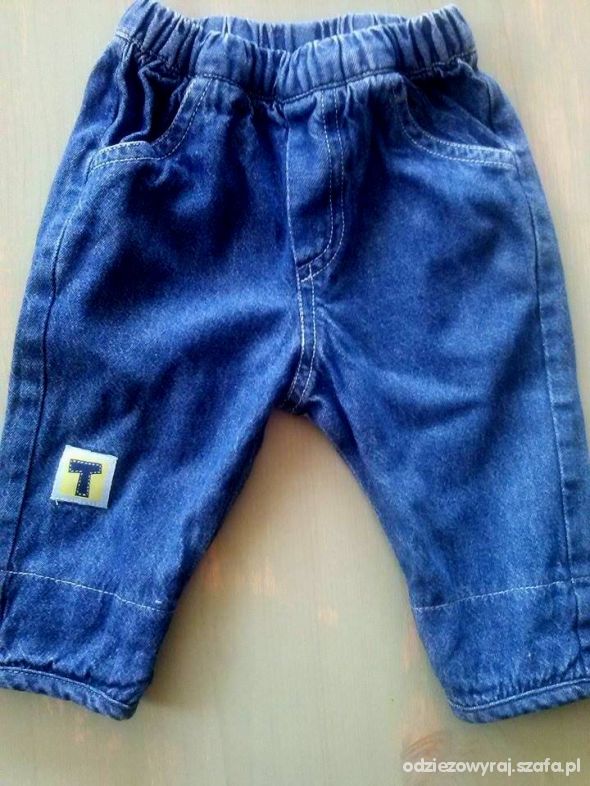 Spodnie jeansowe DISNEY 0 l 3 miesięcy 56 l 62 cm