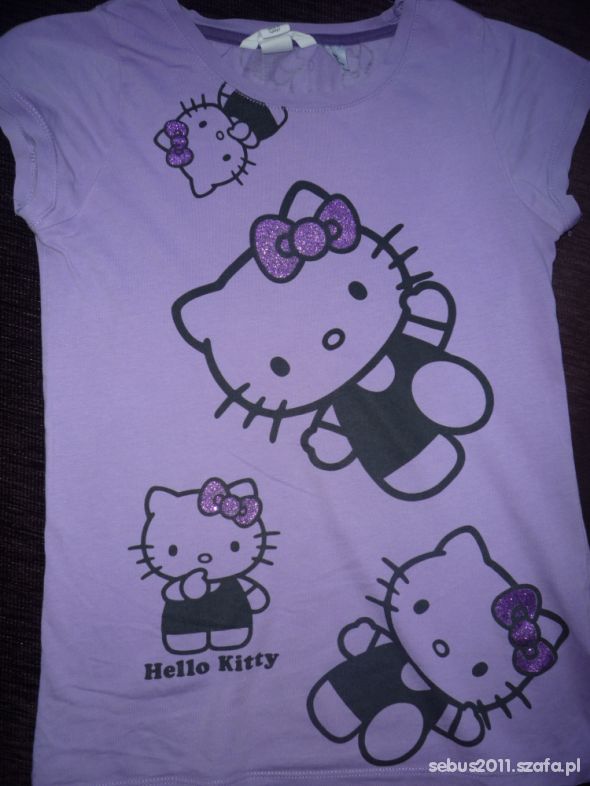 bluzka hello kitty 7 9 l