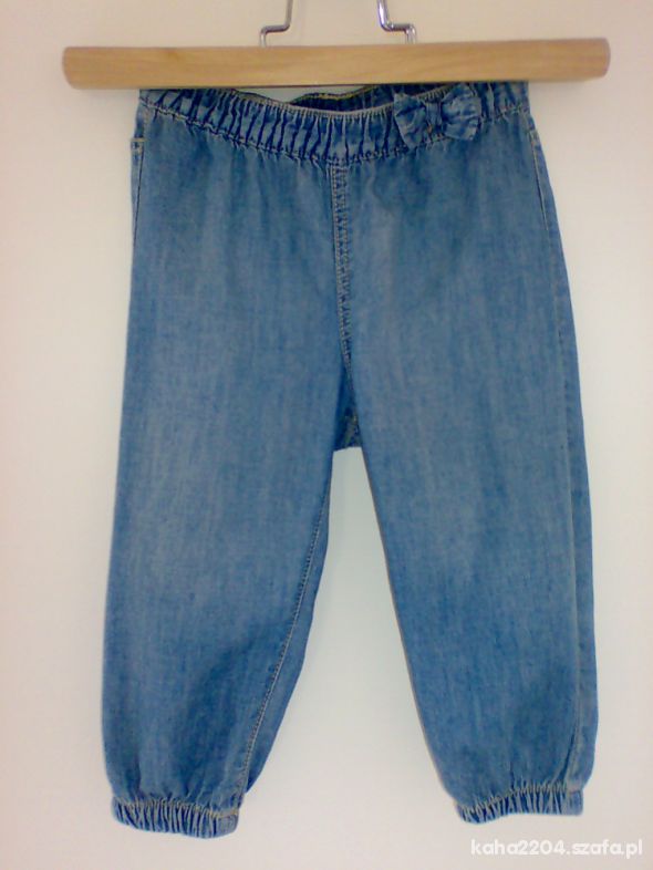 Spodnie jeansowe H&M rozmiar 80 cm