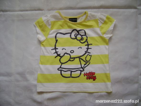 George Hello Kitty bluzka roz 12 18 msc 80 86 cm